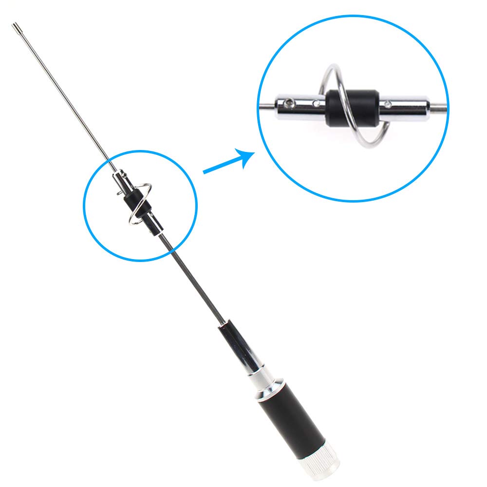 アンテナ m Amazon | HYSHIKRA 27MHz CB機用 アンテナ 全長103CM MP型接栓